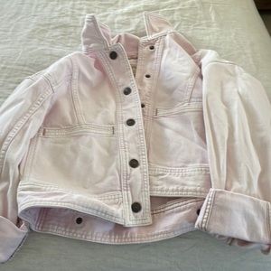 Free people pink denim